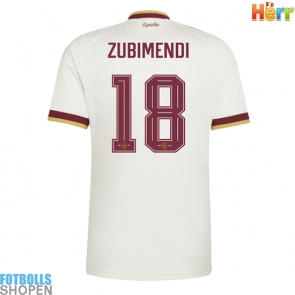 Billiga Spanien Martin Zubimendi #18 Bortatröja VM 2026 Kortärmad